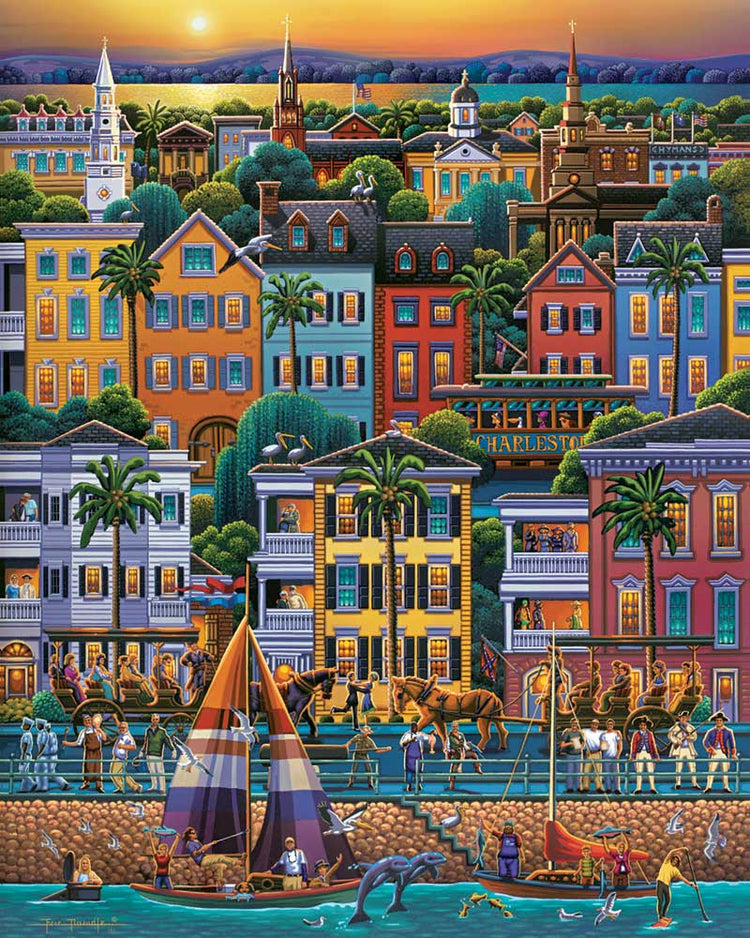 Charleston Puzzle 1000 Pieces