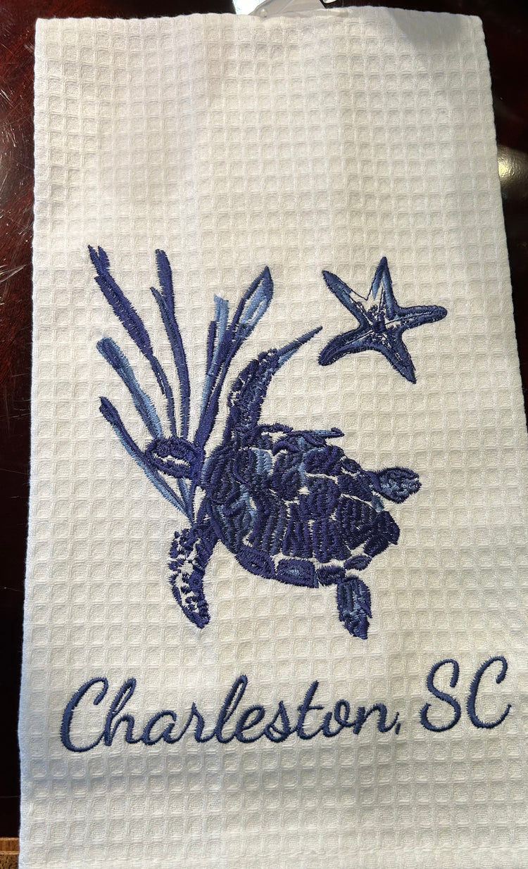 Turtle Reef Charleston Towel