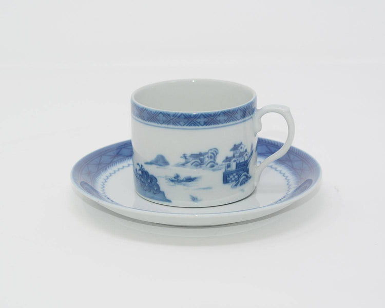 Blue Canton Small Cup & Saucer
