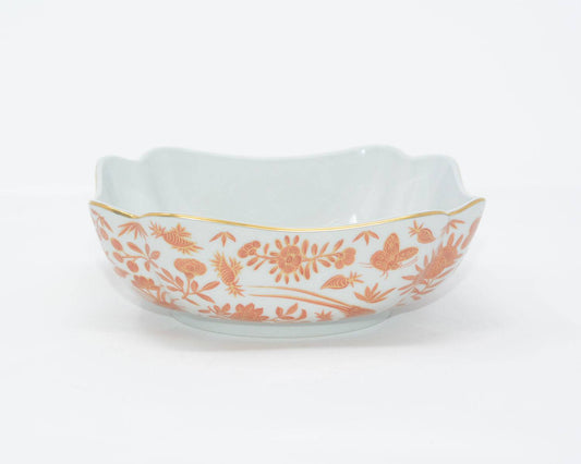 Sacred Bird & Butterfly Small Square Bowl