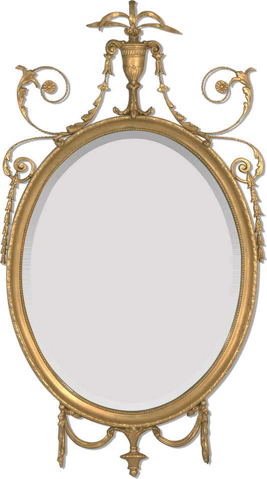 Ashley Hall Oval Mirror