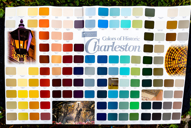 Colors of Historic Charleston Paint Palette