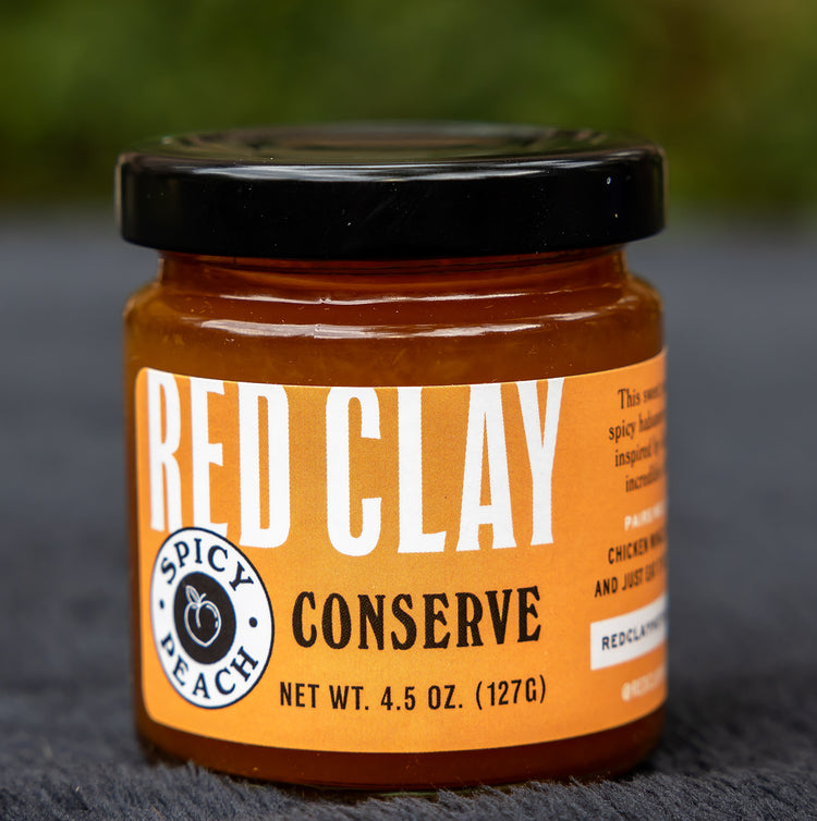 Red Clay Peach Conserve