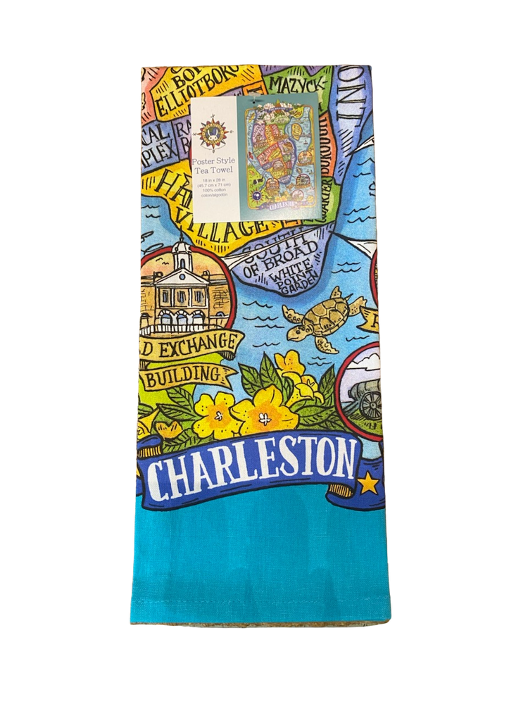 Charleston Adventure Kitchen Towel