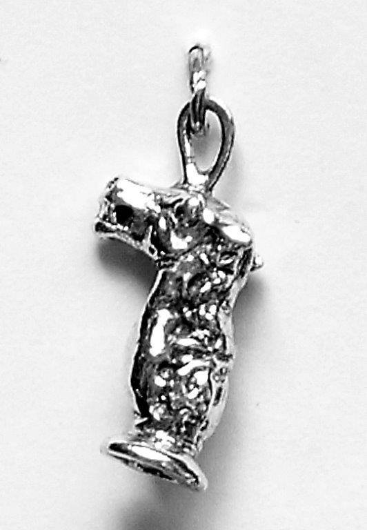 Horse Head Hitching Post Charm